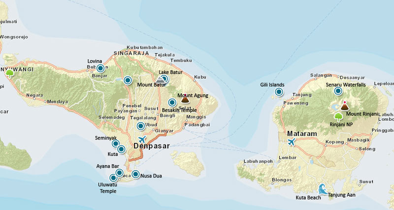 Bali-Gili Trawangan-Lombok Package Tour